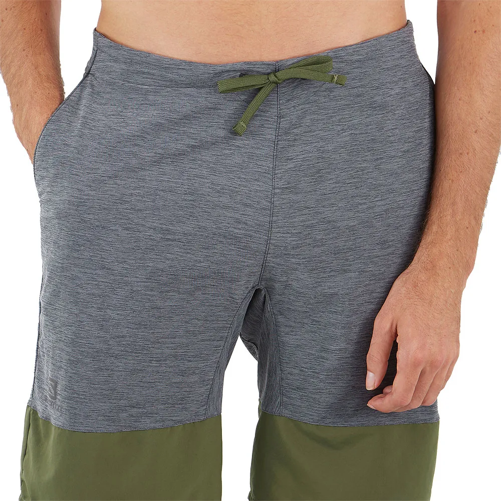 Salomon Xa Training Shorts male, Ebony / olive night Salomon Xa Training Shorts male, Ebony / olive night