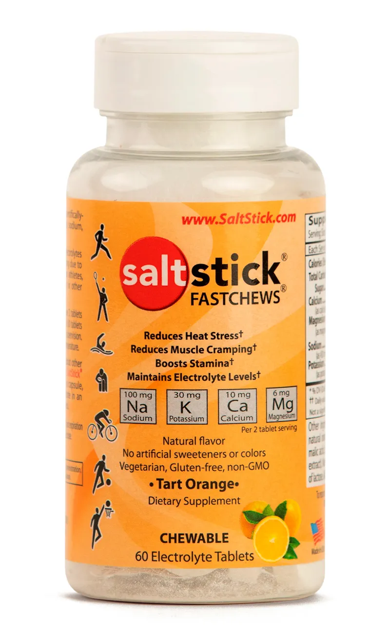 Saltstick Fastchews appelsin 60 stk., Multicolor, One Size Saltstick Fastchews appelsin 60 stk., Multicolor, One Size