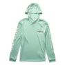 Salty Crew Bruce Uv-beskyttende Langermet T-skjorte Refurbished unisex, Mackerel, M