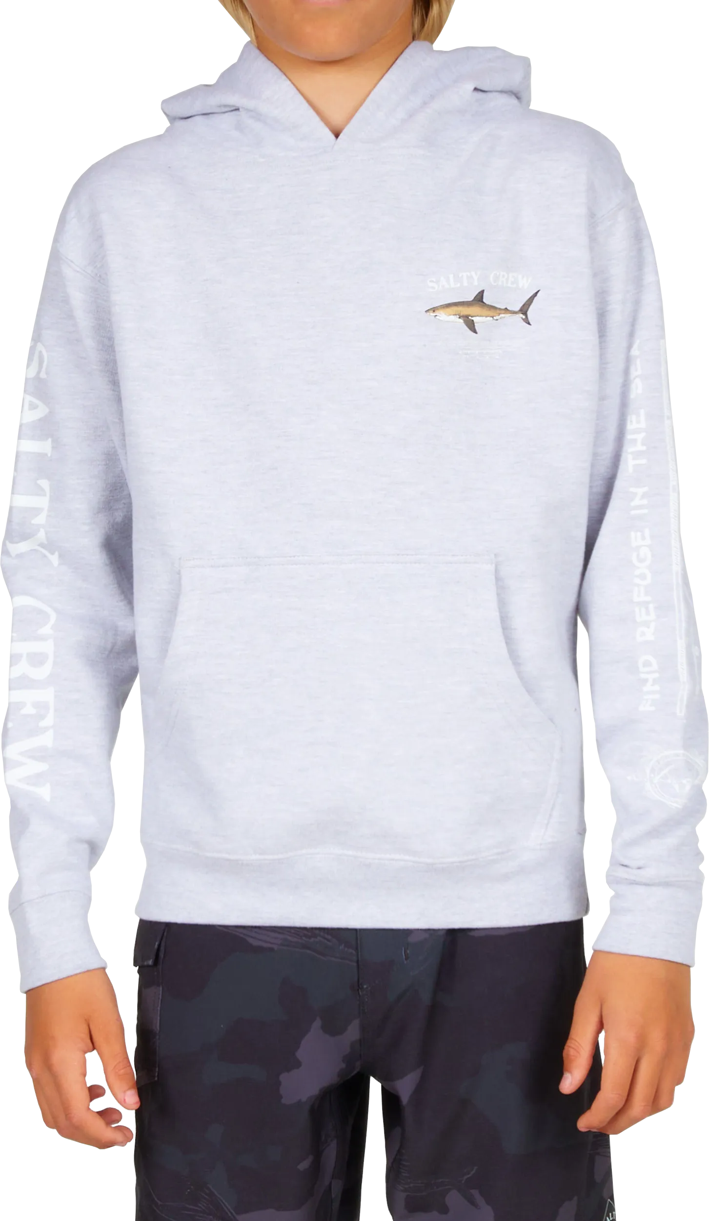 Salty Crew Kids' Bruce Hood Fleece