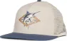 Salty Crew Men's Marlin Diamond Trucker, Oyster/slate