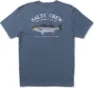 Salty Crew Men's Striper Short Sleeve Tee, Slate