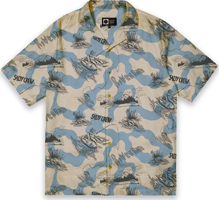 Salty Crew River Rats Fill Short Sleeve Shirt