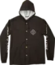 Salty Crew Tippet Snap Jacket, Black