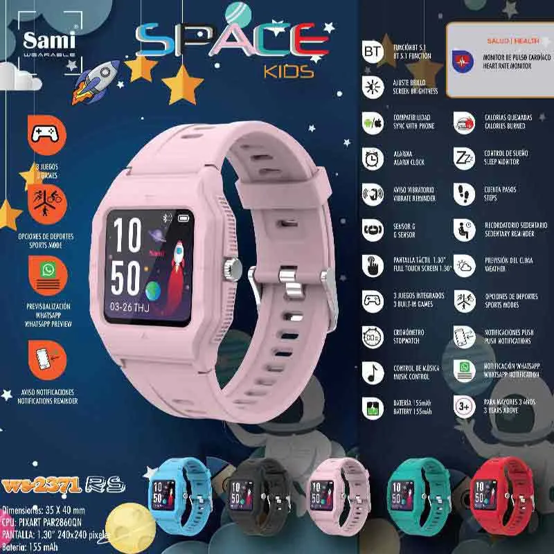 Sami Space Kids Smartklokke Sami Space Kids Smartklokke