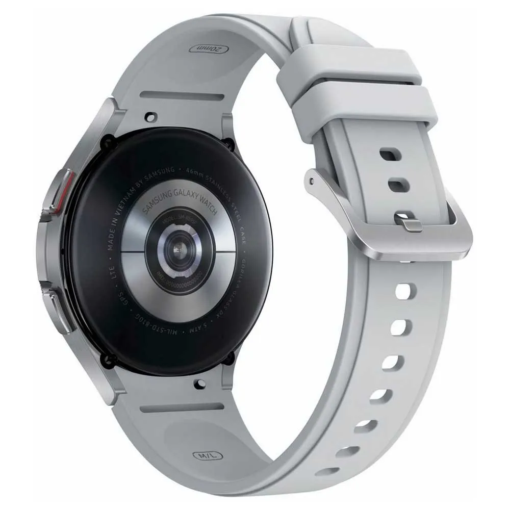 Samsung Galaxy Watch 4 Classic Lte 46 Mm Smartklokke, Silver Samsung Galaxy Watch 4 Classic Lte 46 Mm Smartklokke, Silver