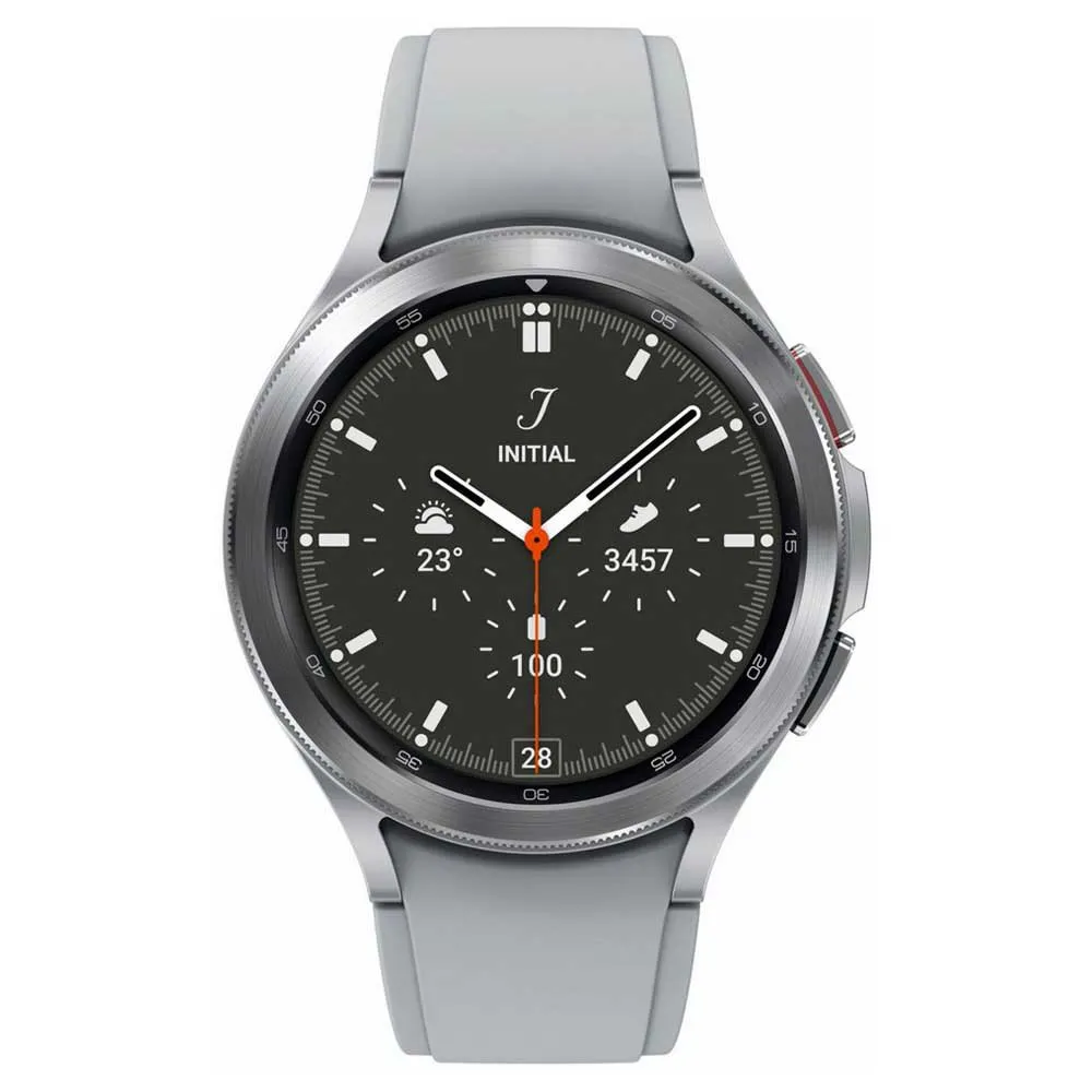 Samsung Galaxy Watch 4 Classic Lte 46 Mm Smartklokke, Silver Samsung Galaxy Watch 4 Classic Lte 46 Mm Smartklokke, Silver