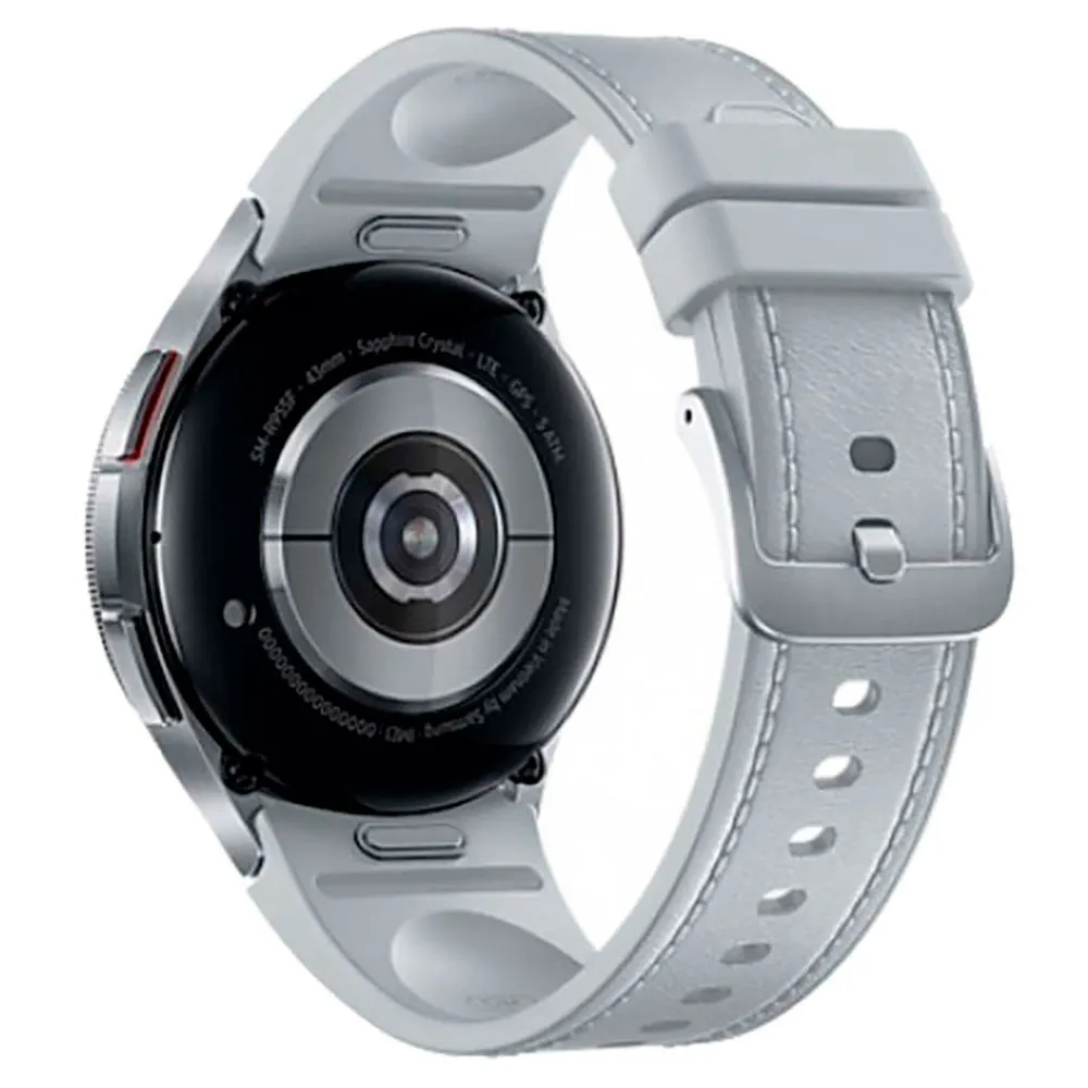 Samsung Galaxy Watch 6 Classic 4g 43 Mm Smartklokke, Silver
