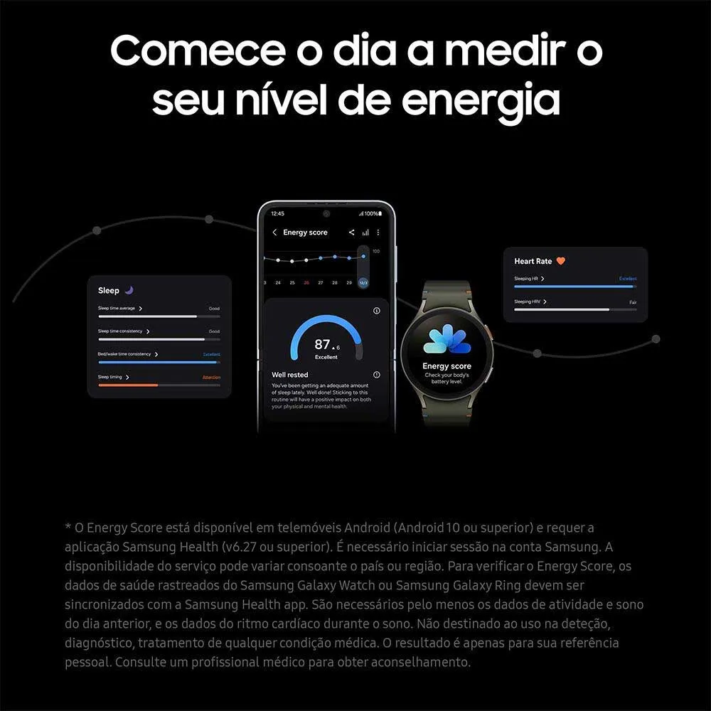 Samsung Galaxy Watch 7 40 Mm Smartklokke, Cream