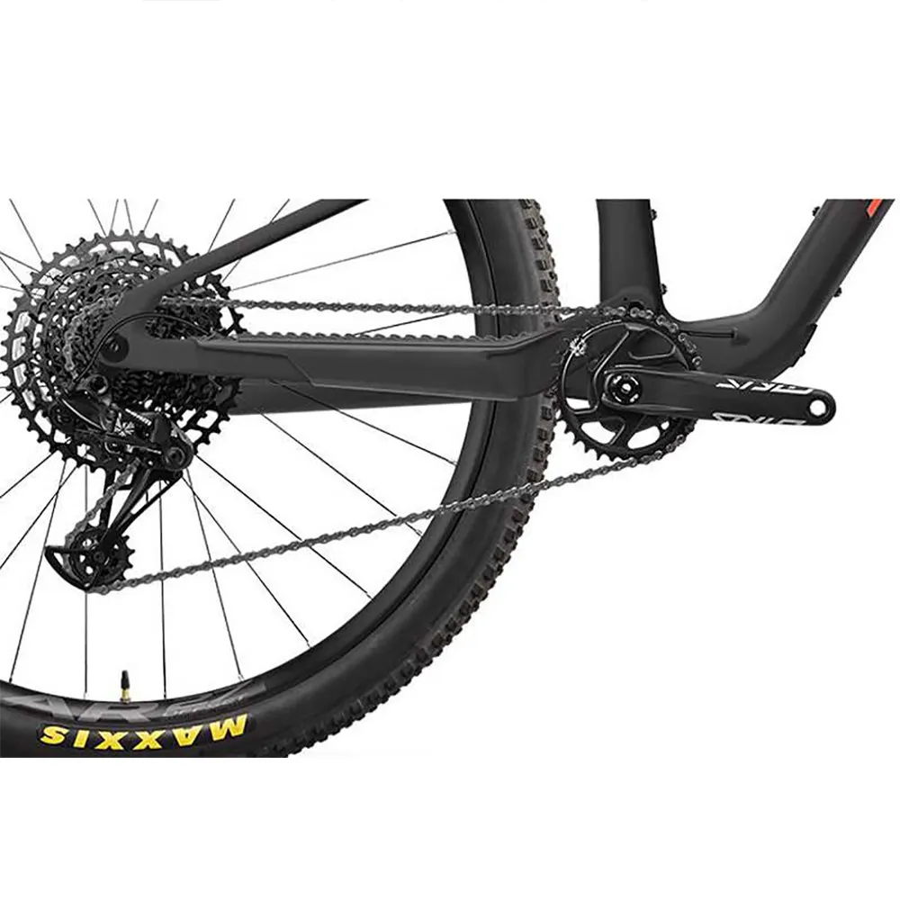 Santa Cruz Blur 4 Tr 29´´ Nx Eagle 2023 Terrengsykkel, Dark matter / salmon, XL