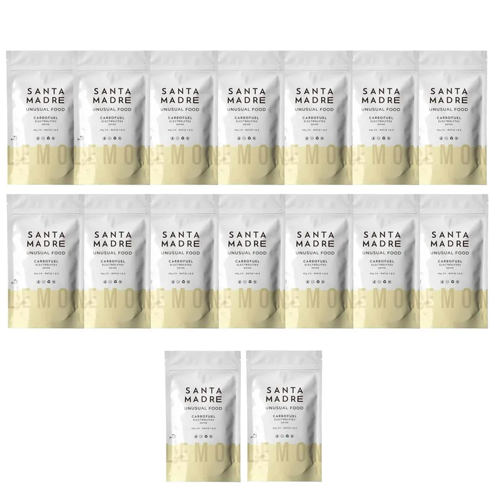 Santa Madre Carbofuel 45cho Energipulver Sitron 832g, One size