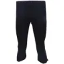 Santini 3/4 Lange Bukser Uten Stropper, Black