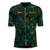 Santini Angliru Stage La Vuelta Official Kort Ermet Trøye Santini Angliru Stage La Vuelta Official Kort Ermet Trøye