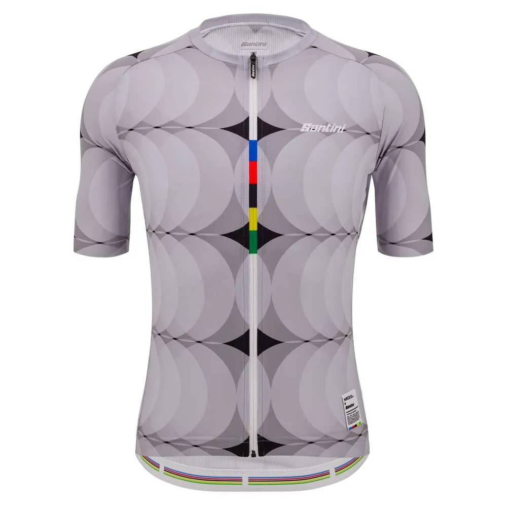Santini Barcelona 1973 Uci Kort Ermet Trøye Santini Barcelona 1973 Uci Kort Ermet Trøye