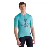 Santini Bianchi Milano Classic 2025 Kort Ermet Trøye Santini Bianchi Milano Classic 2025 Kort Ermet Trøye