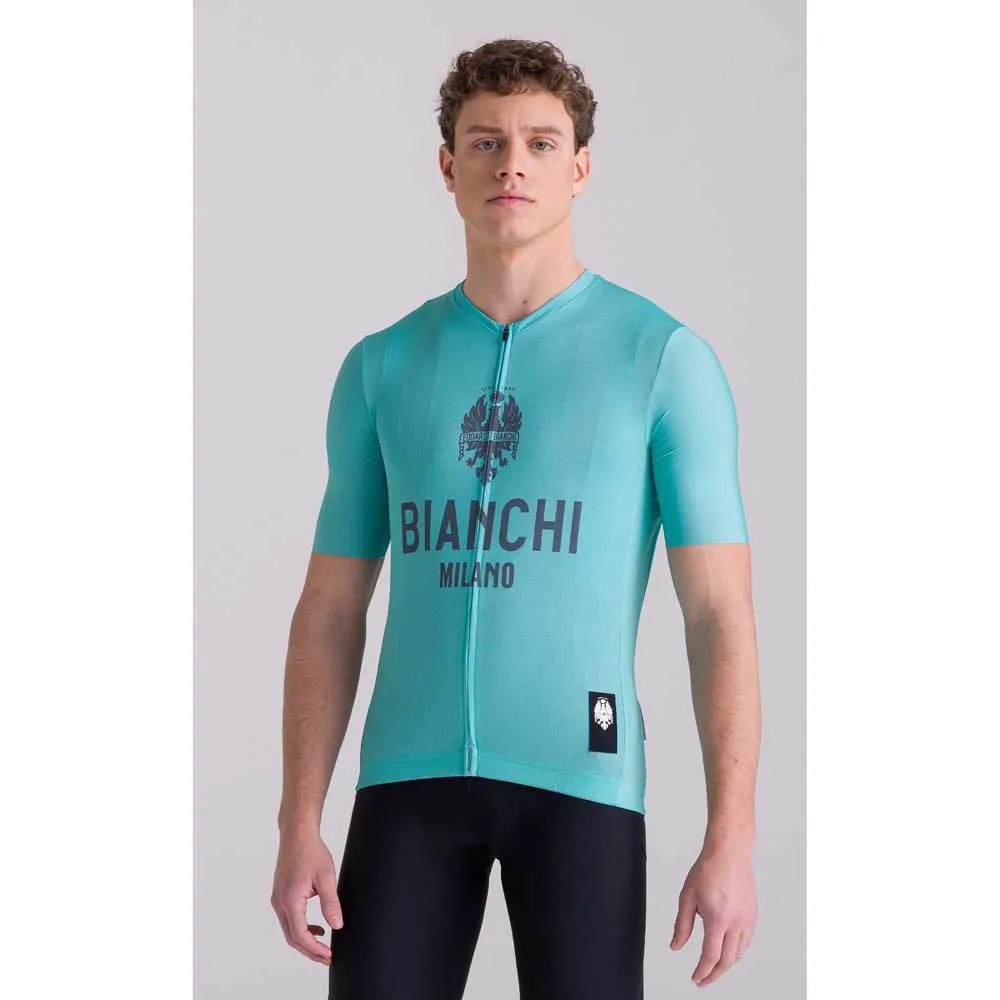 Santini Bianchi Milano Classic 2025 Kort Ermet Trøye Santini Bianchi Milano Classic 2025 Kort Ermet Trøye