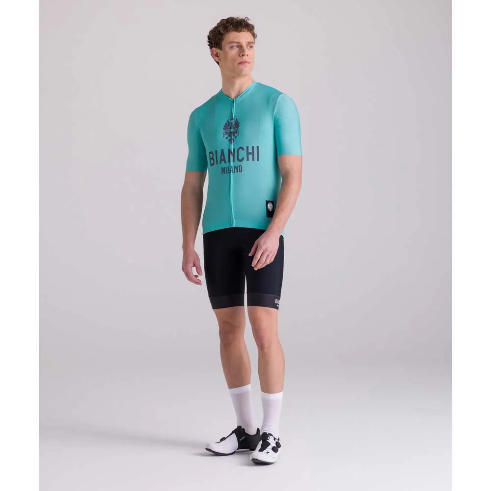 Santini Bianchi Milano Classic 2025 Kort Ermet Trøye Santini Bianchi Milano Classic 2025 Kort Ermet Trøye