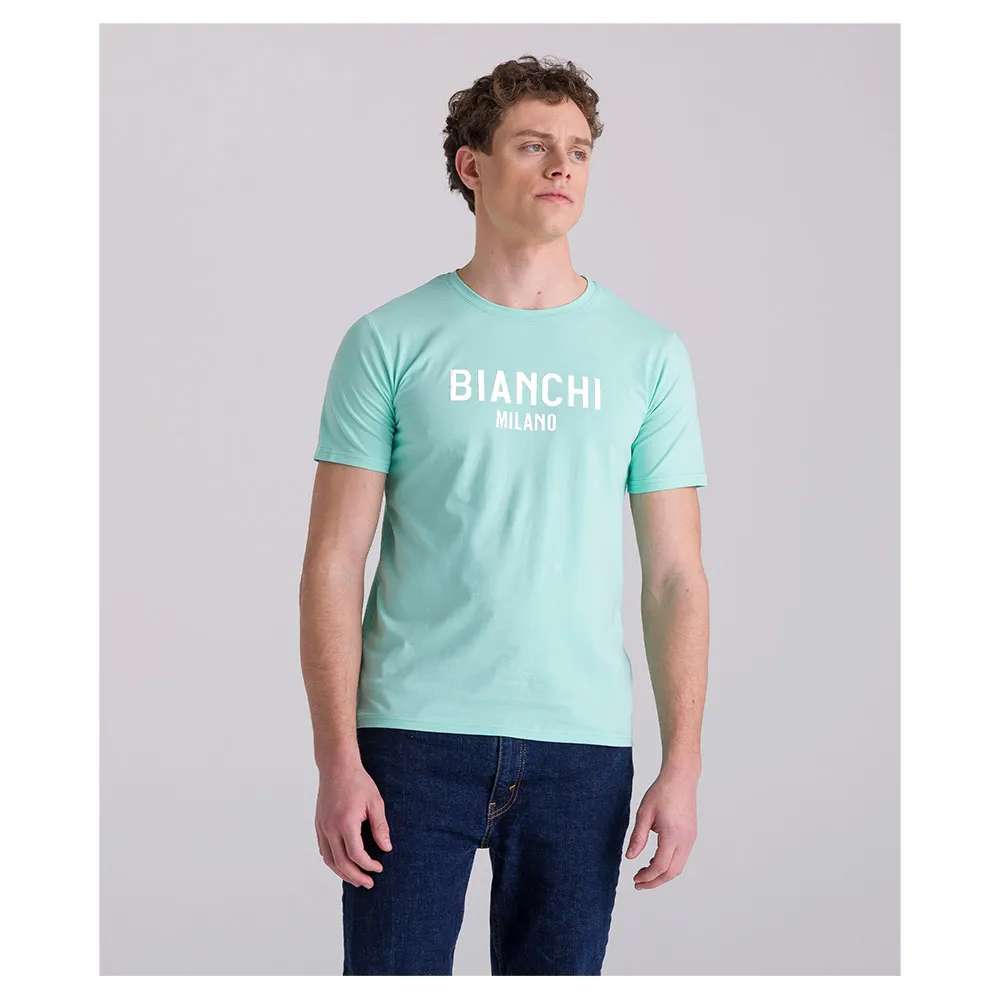 Santini Bianchi Milano Fan 2025 Kortarmet T-skjorte Santini Bianchi Milano Fan 2025 Kortarmet T-skjorte