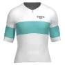Santini Bianchi Milano Race 2025 Kort Ermet Trøye