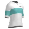 Santini Bianchi Milano Race 2025 Kort Ermet Trøye