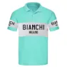Santini Bianchi Milano Retro 2025 Kortermet Poloskjorte