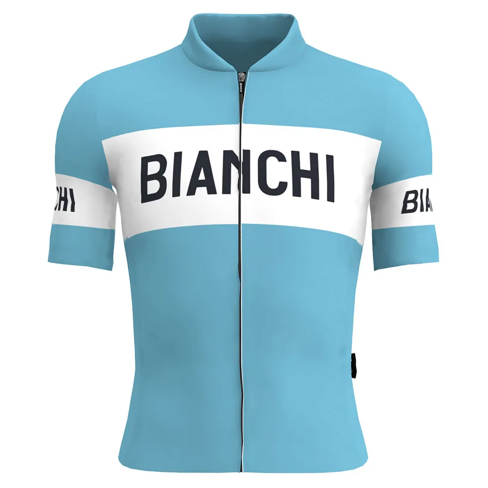 Santini Bianchi Retro 2025 Kort Ermet Trøye Santini Bianchi Retro 2025 Kort Ermet Trøye