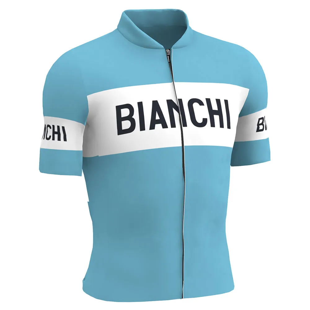 Santini Bianchi Retro 2025 Kort Ermet Trøye Santini Bianchi Retro 2025 Kort Ermet Trøye