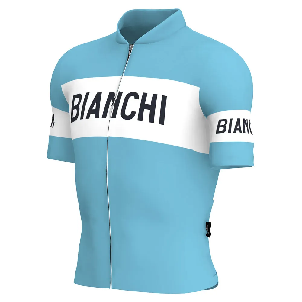 Santini Bianchi Retro 2025 Kort Ermet Trøye Santini Bianchi Retro 2025 Kort Ermet Trøye