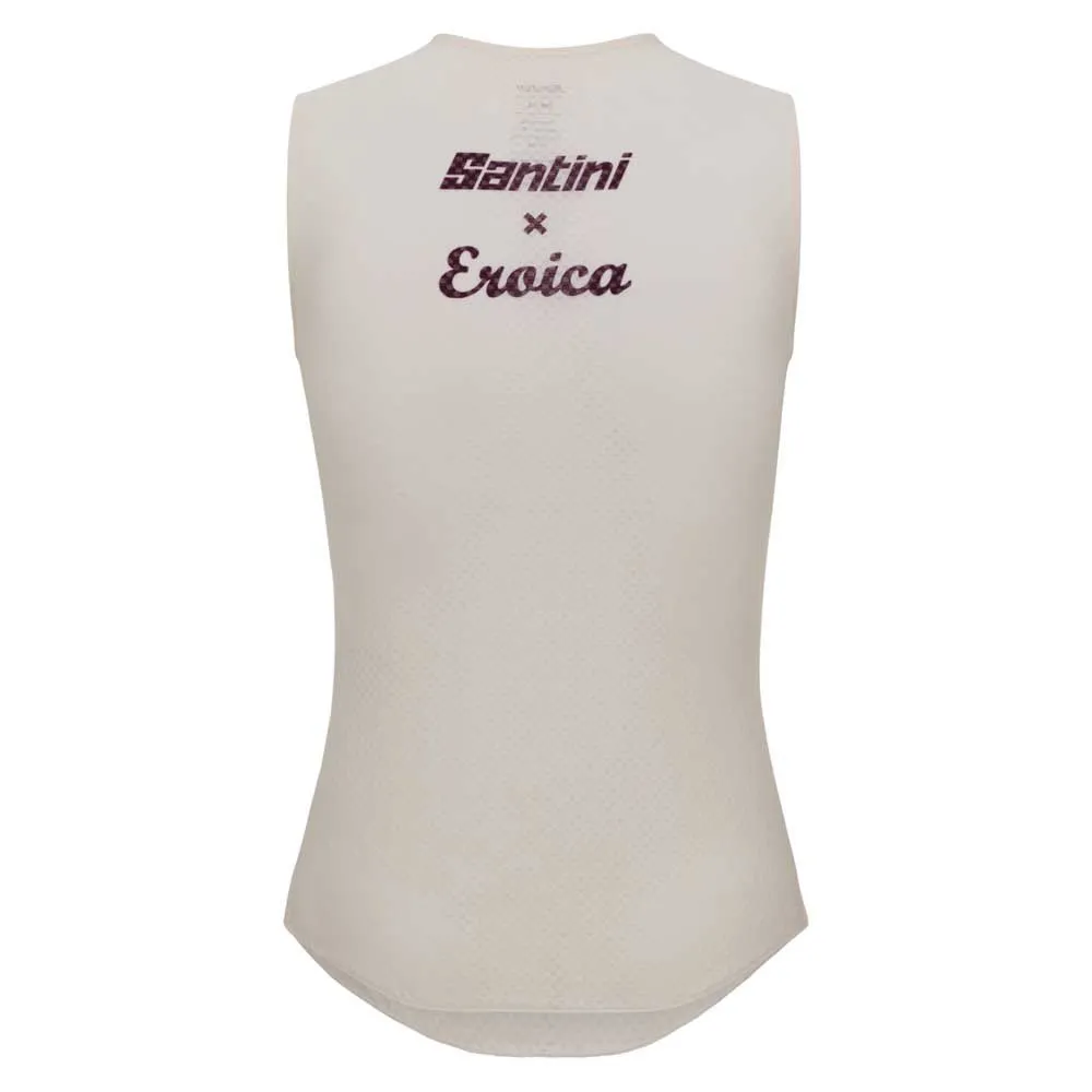 Santini Brina Ermeløs T-skjorte, White