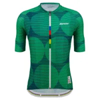 Santini Colorado 1986 Uci Kort Ermet Trøye Santini Colorado 1986 Uci Kort Ermet Trøye