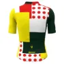 Santini Combo Tour De France Official General Leader Kort Ermet Trøye