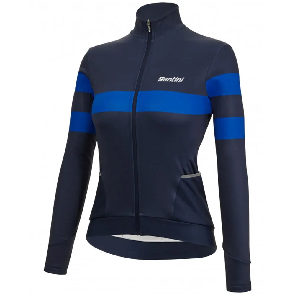 Santini Coral Bengal Thermal Langermet Trøye Santini Coral Bengal Thermal Langermet Trøye