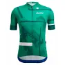 Santini Delta Berg Kort Ermet Trøye, Green, S