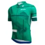 Santini Delta Berg Kort Ermet Trøye, Green, S