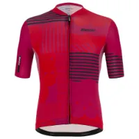 Santini Delta Optic Kort Ermet Trøye