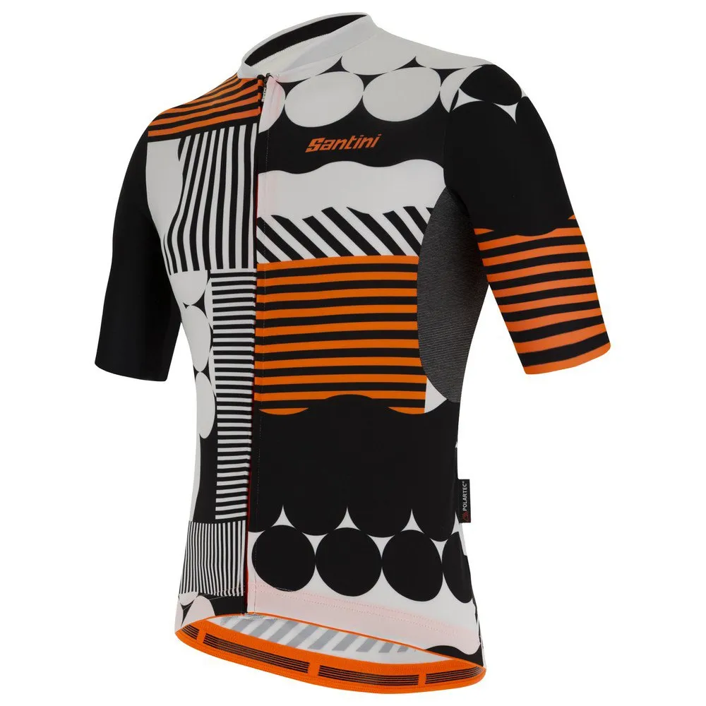 Santini Delta Optic Kort Ermet Trøye