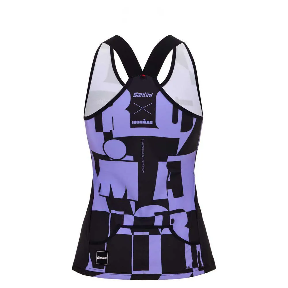 Santini Enigma X Ironman Ermeløs Sykkeltrøye Santini Enigma X Ironman Ermeløs Sykkeltrøye
