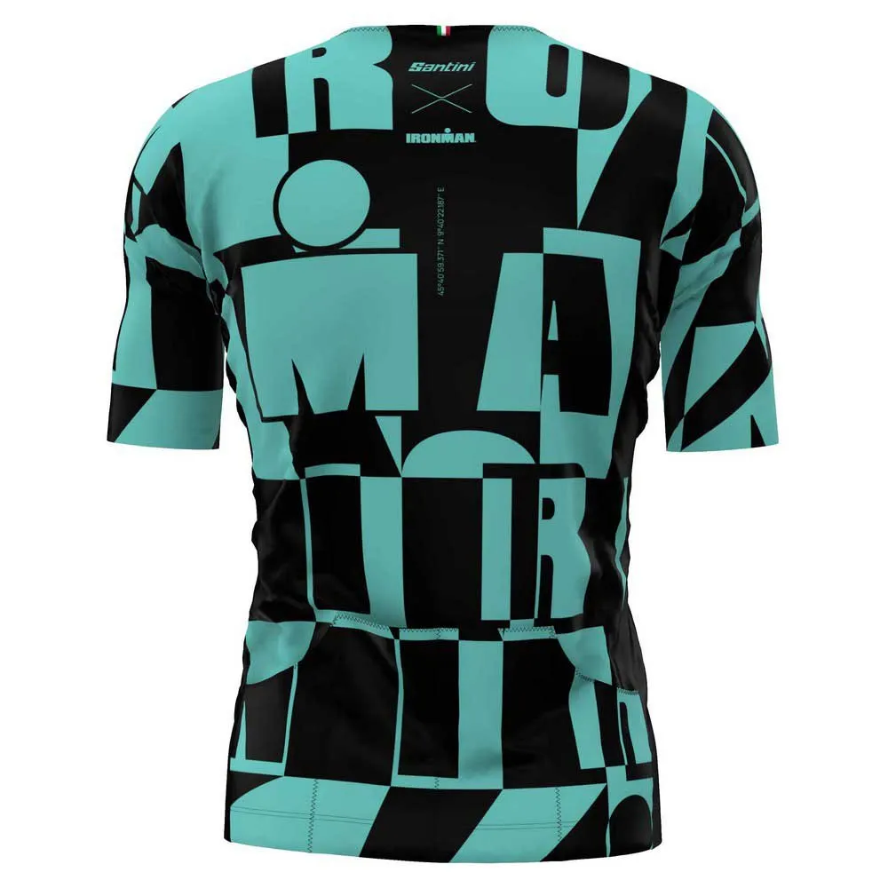 Santini Enigma X Ironman Kort Ermet Trøye Santini Enigma X Ironman Kort Ermet Trøye