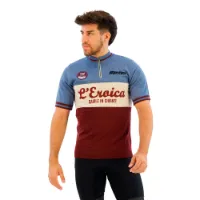 Santini Eroica 28° Gaiole Kort Ermet Trøye