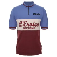 Santini Eroica 28° Gaiole Kort Ermet Trøye