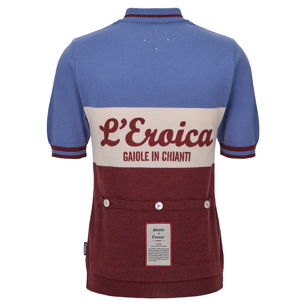 Santini Eroica 28° Gaiole Kort Ermet Trøye Santini Eroica 28° Gaiole Kort Ermet Trøye