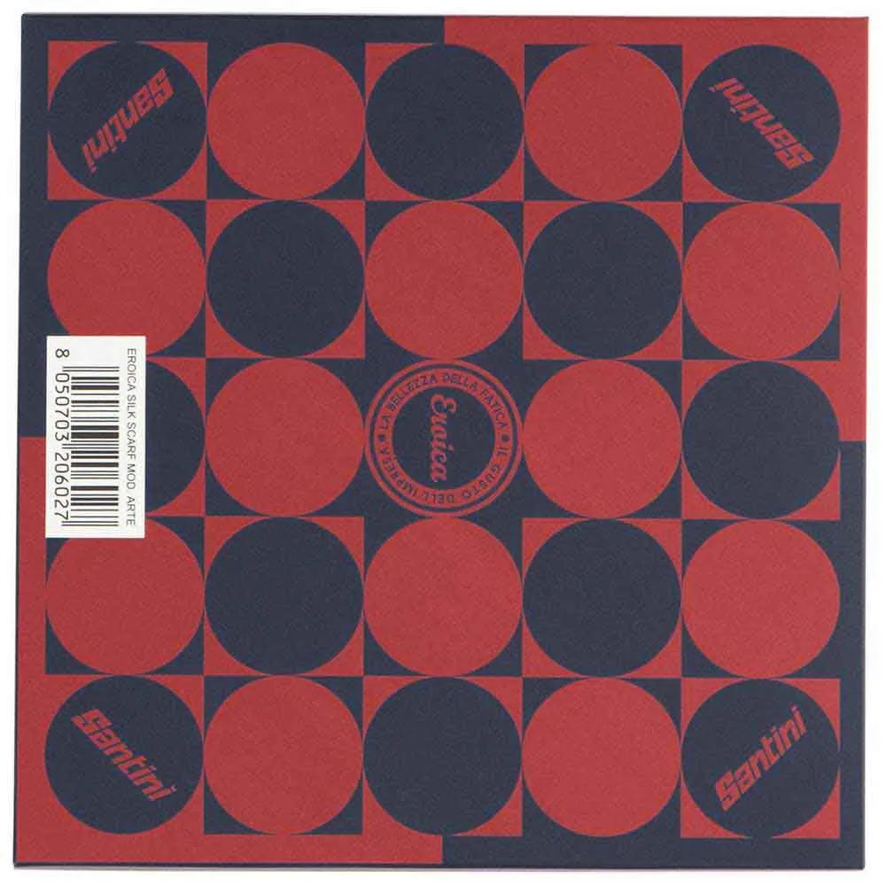 Santini Eroica Arte Halsvarmer, Red