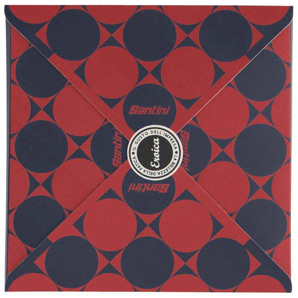 Santini Eroica Arte Halsvarmer, Red