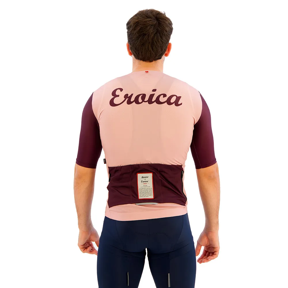 Santini Eroica Borgo Kort Ermet Trøye