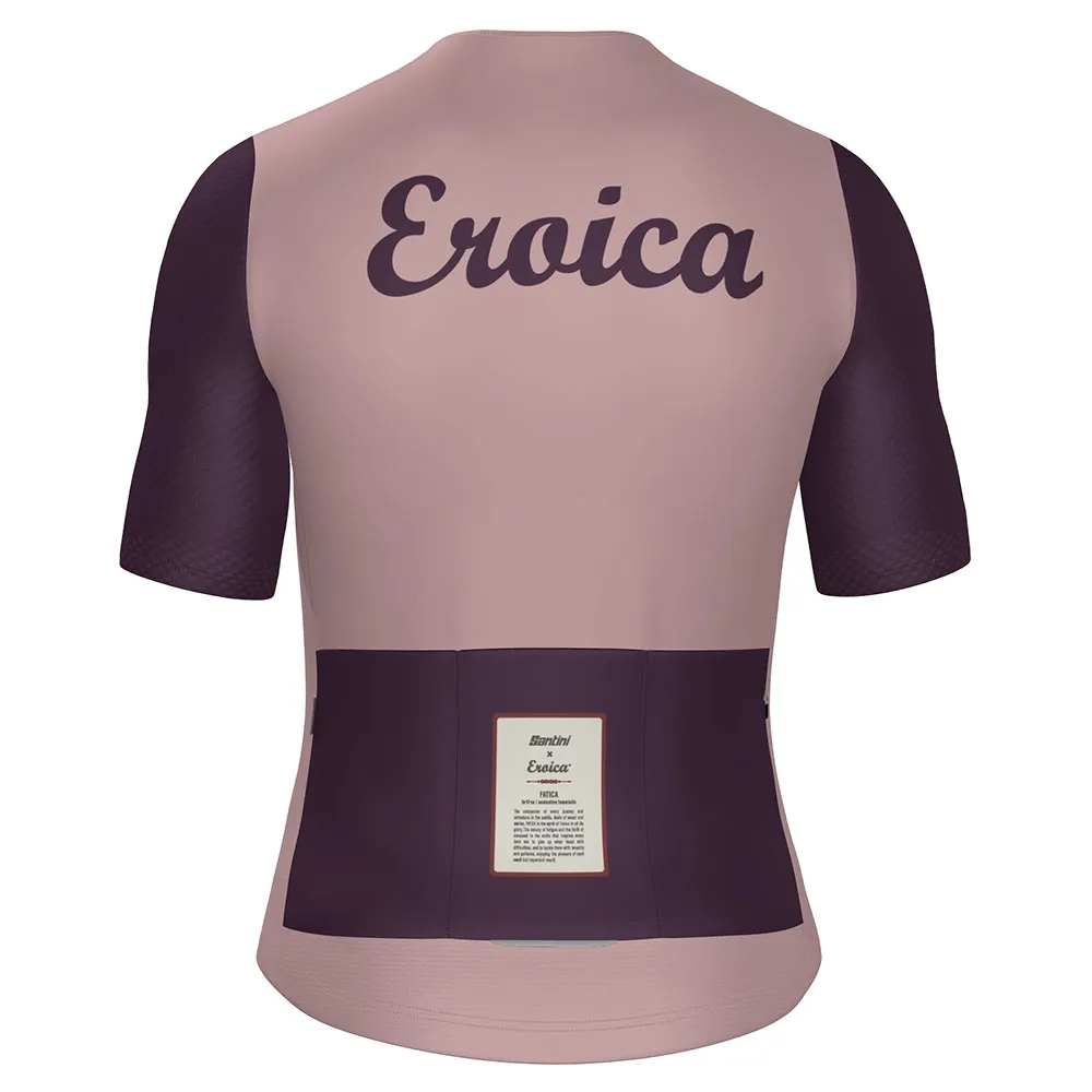 Santini Eroica Borgo Kort Ermet Trøye
