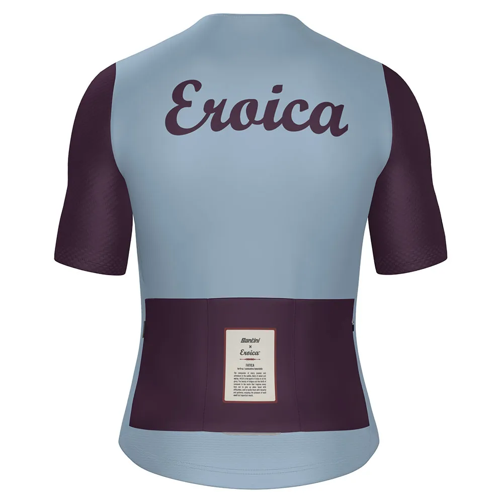 Santini Eroica Borgo Kort Ermet Trøye Santini Eroica Borgo Kort Ermet Trøye