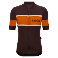 Santini Eroica Official Kort Ermet Trøye