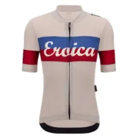 Santini Eroica Official Kort Ermet Trøye