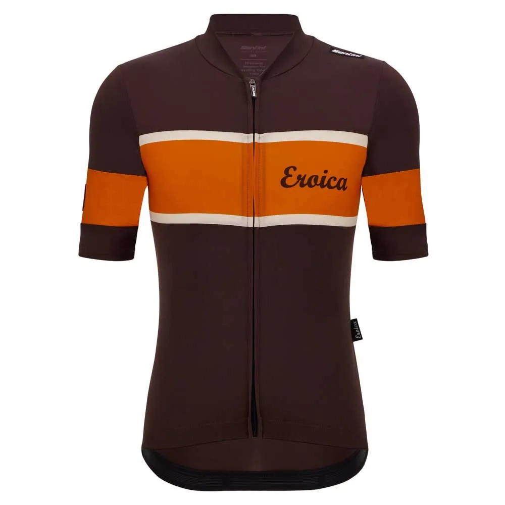 Santini Eroica Official Kort Ermet Trøye