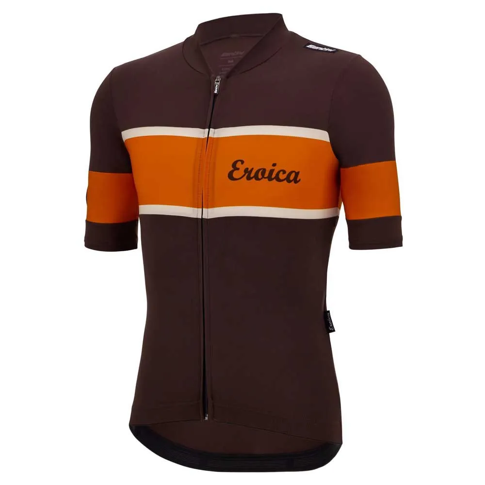 Santini Eroica Official Kort Ermet Trøye